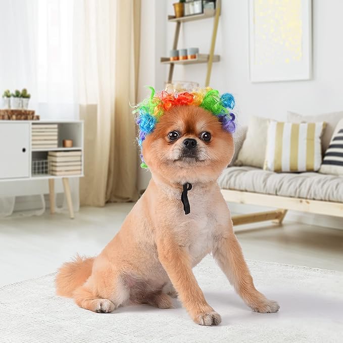 Funny Dog Cat Cosplay Wig