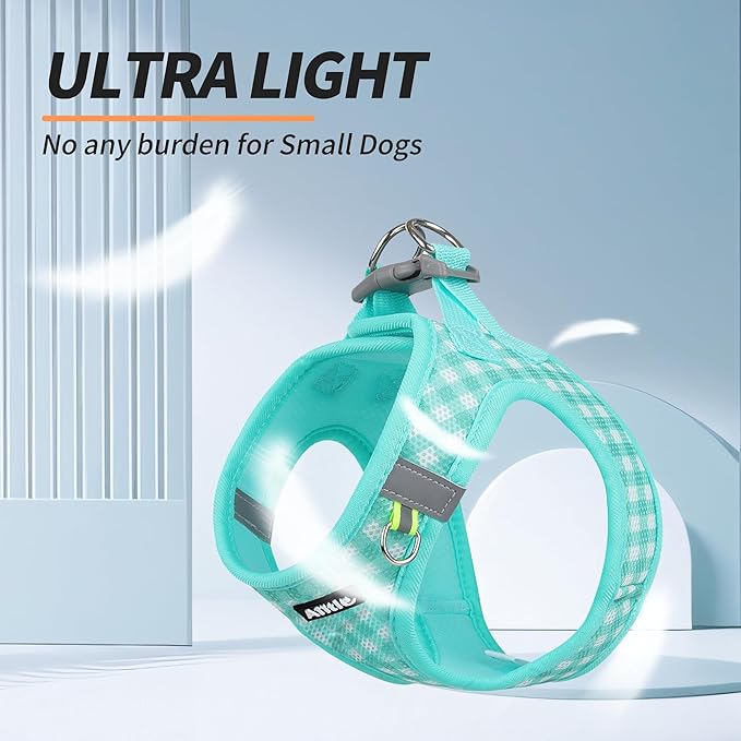 AIITLE Adjustable Dog Harness and Leash Set
