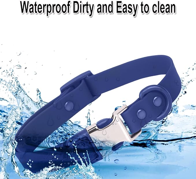 Waterproof Dog Collar Soft Rubber Dog Collar