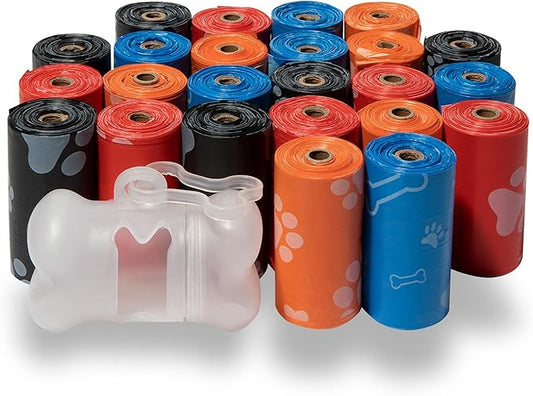 Best Pet Supplies Dog Poop Bags (360 Bags) for Waste Refuse Cleanup