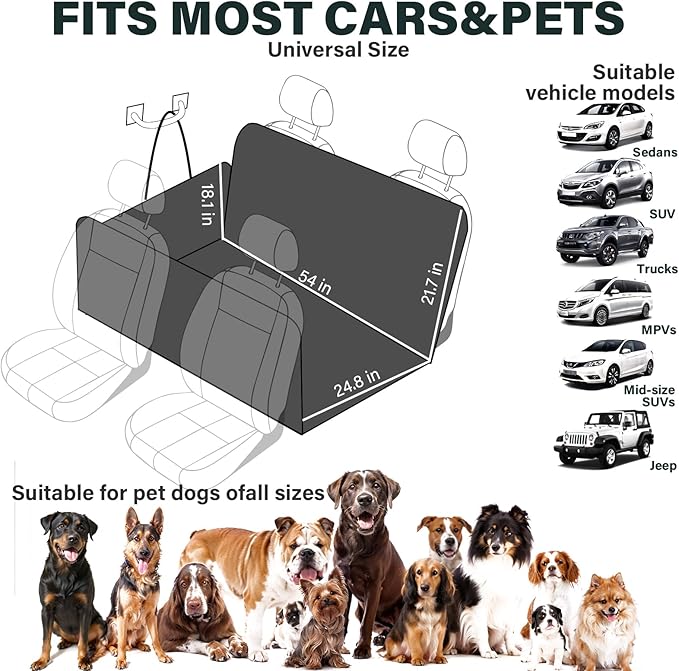 City & Cuddle Back Seat Extender for Dogs