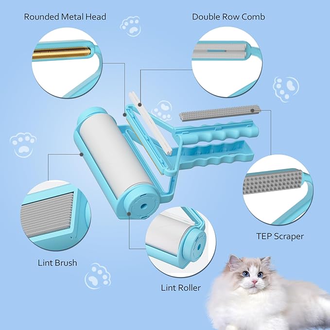 Multi-Functional Lint Roller