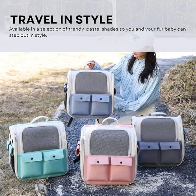 Portable Pet Carrier Backpack for Cats 25lbs l