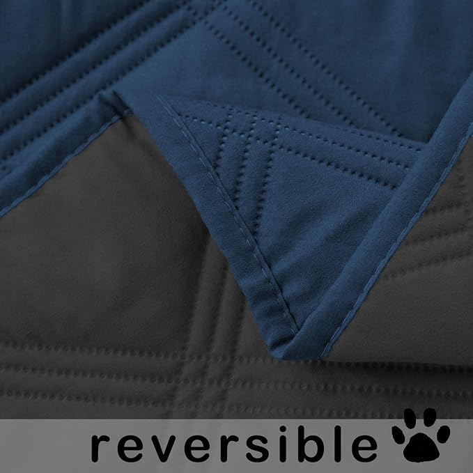 SUNNYTEX Waterproof & Reversible Dog Bed Cover Sofa Pets(68 * 82")