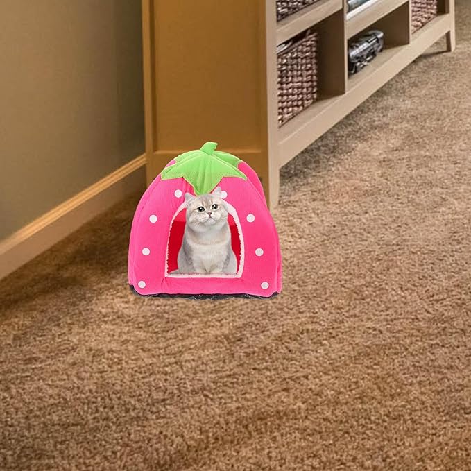 Plush Pet Bed yurt Tent Pet Warm House