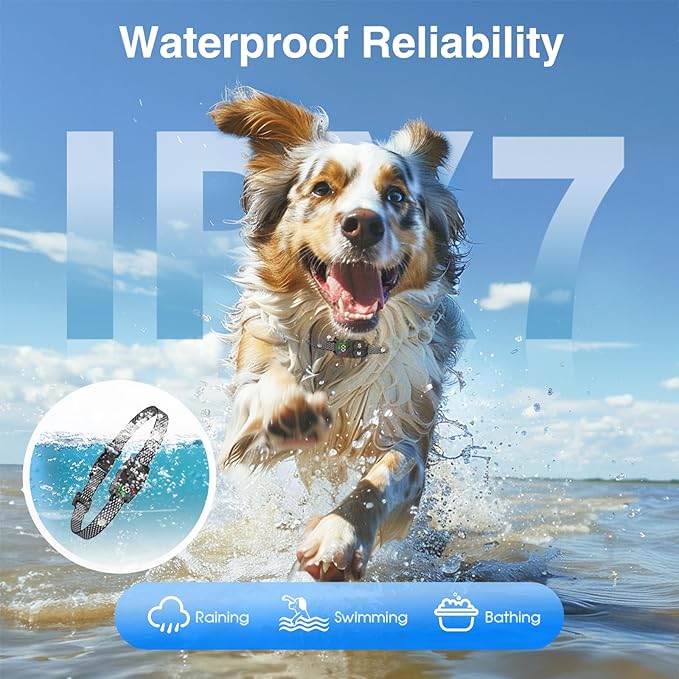 Dog Bark Collar 2024 Smart Modes,7 Adjustable