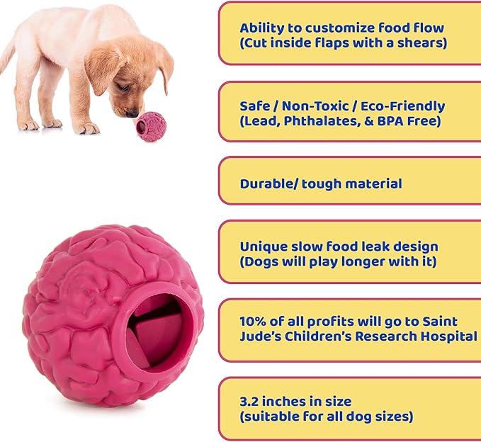 BULLOCK Dog Chew Toy Ball