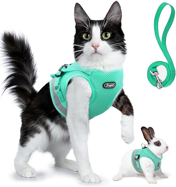 Supet Cat Harness and Leash Set for Walking