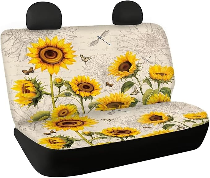 Tupalatus Auto Bench Seat Protector Pet Dog Seat Back Seat Covers Cushion Car Interior Accessories Decoration