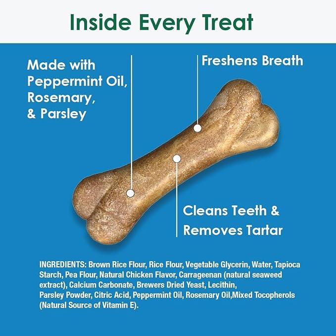 Bonies Natural Breath and Dental Formula Medium-Sized Single Bone 8 Bones