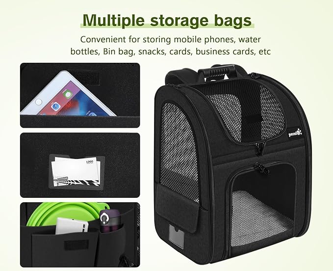 Pecute Cat Carrier Backpacks 18 Lbs,