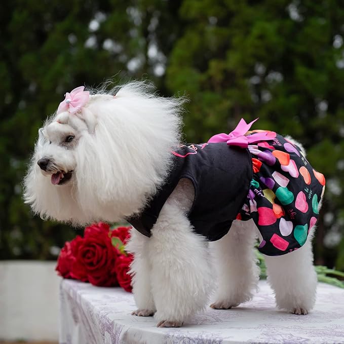 CuteBone I Love U Dress Velvet for Small CVA11S-D