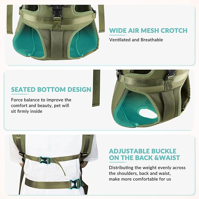 Lukovee Dog Backpack Carrier