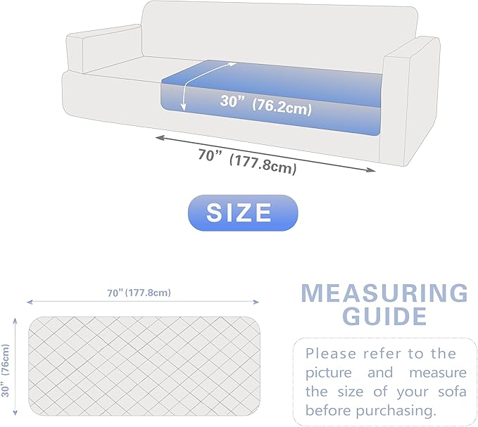 Waterproof Dog Bed Cover 30"x70")