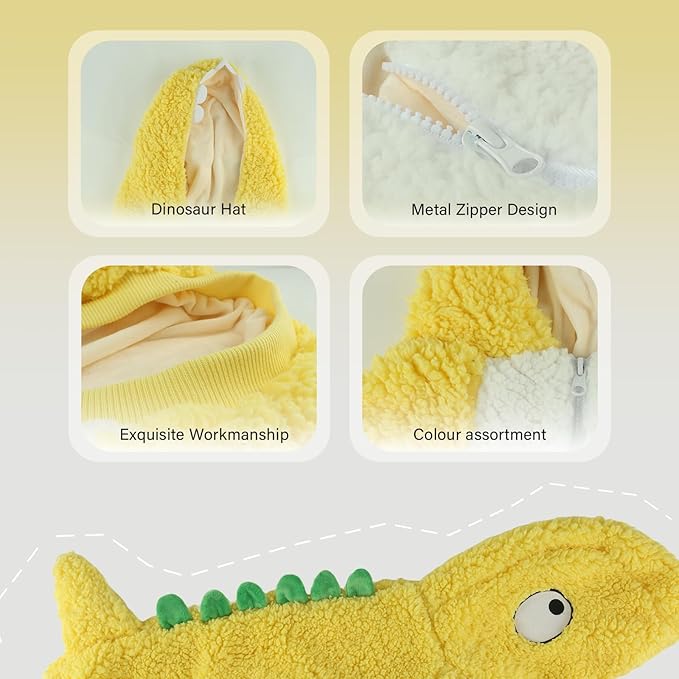 HOTUMN Dog Dinosaur Halloween Costume