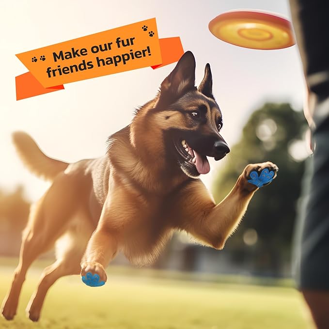 Non-Slip Dog Paw Protector Pads for Senior Dogs 48pcs, L 21-40lbs