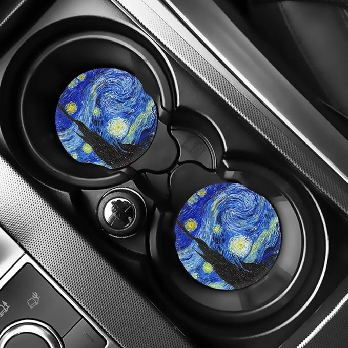 Ystardream Van Gogh Starry Night Seat Cover