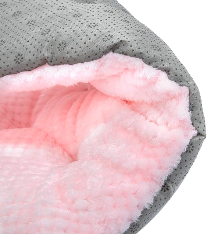 WONDER MIRACLE Fuzzy Deluxe Pet Beds (15" x 23", S-Baby