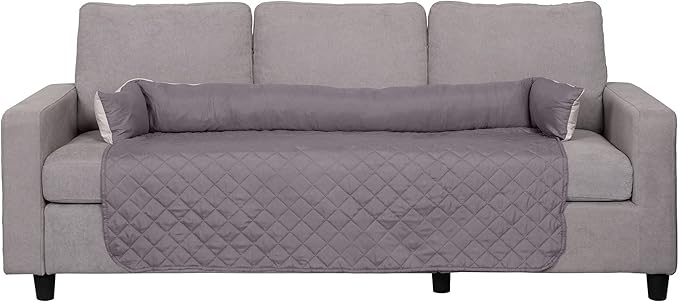 Furhaven Water-Resistant & Reversible 54" Wide Seat Cover Protector for Dogs & Cats