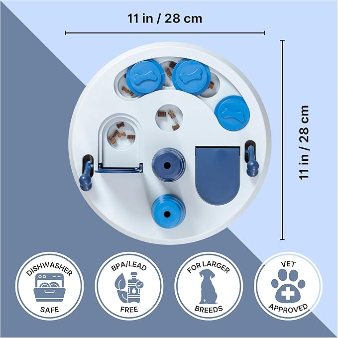 TRIXIE Flip Board XXL Dog Puzzle Toy 2) Strategy