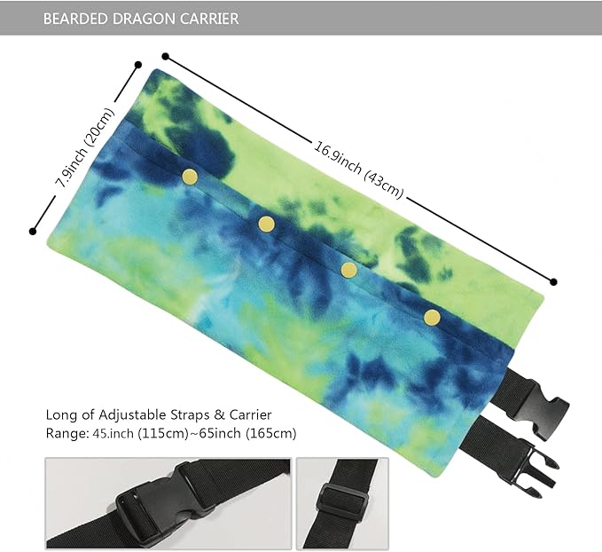 Bearded Dragon Leash and Harness Set