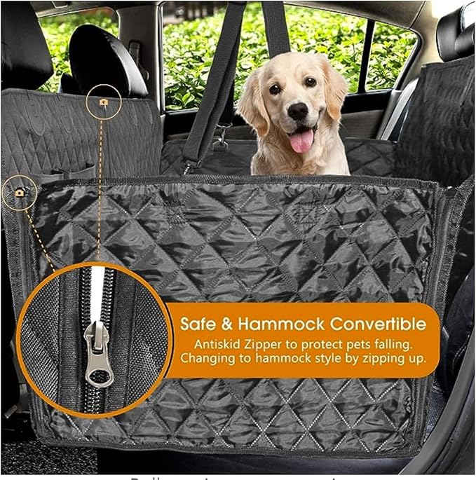 Luxury Waterproof Dog Car Seat Cover