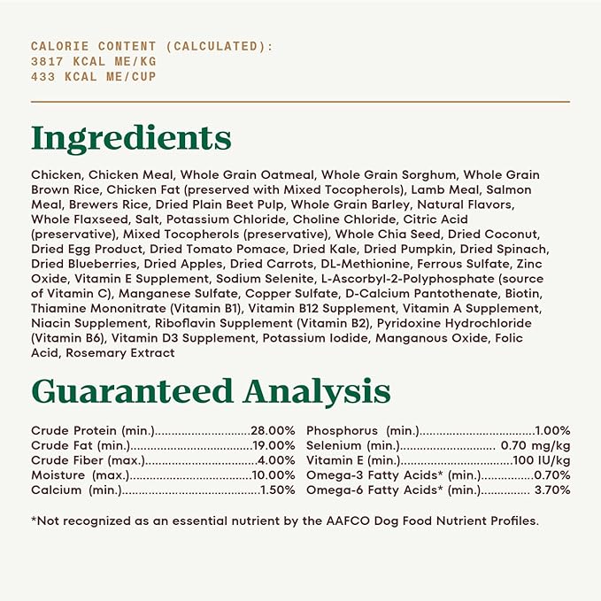 Nutro Ultra Adult Toy Breed Dry Dog Food, Trio of Proteins from Chicken, Lamb and Salmon, 3.5 lb. Bag