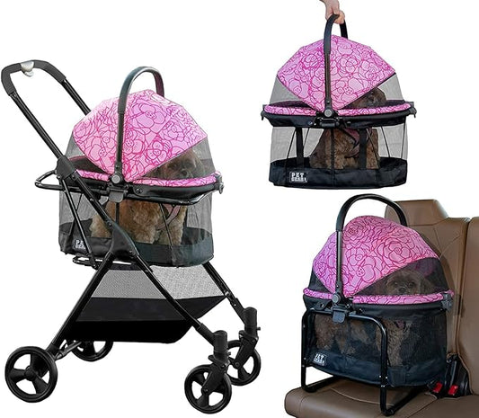 Pet Gear 3-in-1 Travel System 360 Stroller 4 Colors