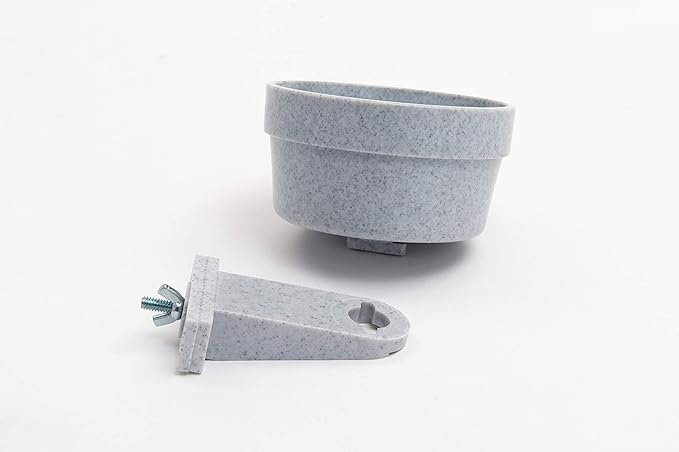 Lixit Quick Lock Removable Dog Kennel Bowls for Wire and Soft Sided Crates (20oz Wire Crate