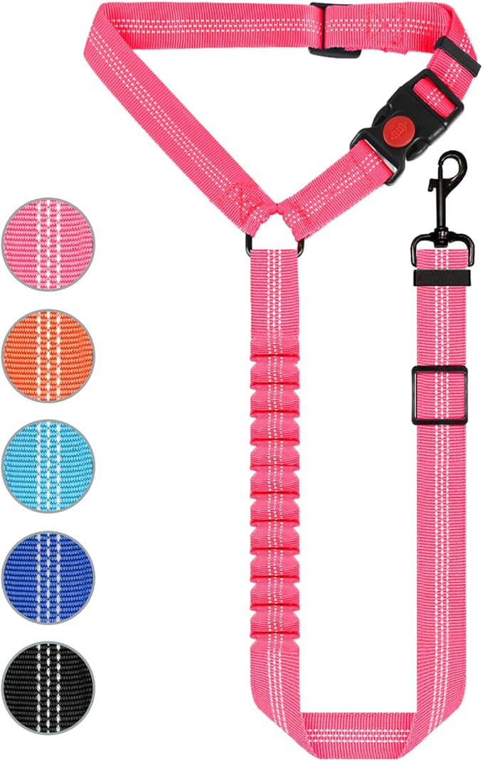 Dog Seat Belt 2 in 1 Adjustable