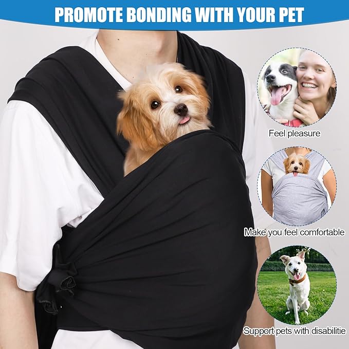 Dog Sling Carrier for Small Dogs