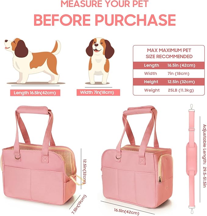 Pet Carrier 18 Lbs,