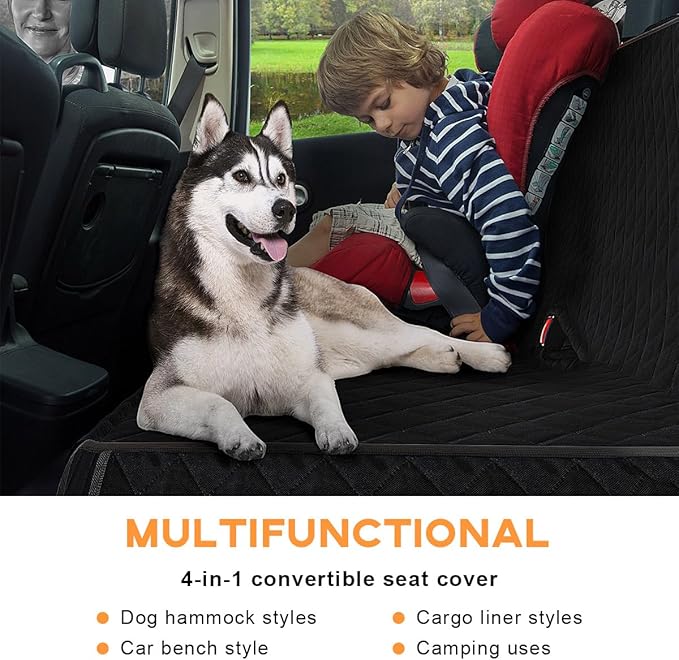 Dog Car Seat Cover 600D Heavy