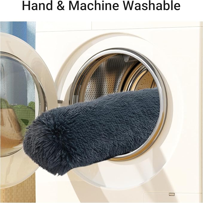 HOMBYS Dog Claming Pillow for Large and Medium Dogs Toy(25"x8"x4", Dark