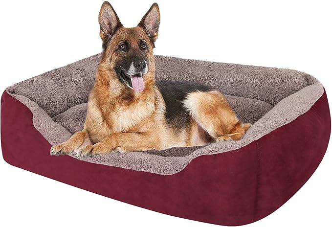 PUPPBUDD Dog Beds for Medium Dogs