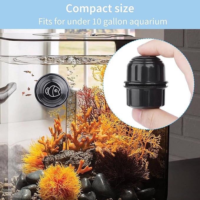 Pawfly Aquarium Magnetic Brush for Glass Fish Tanks 1.5 Inch 3/5 Inch 10 Gallons