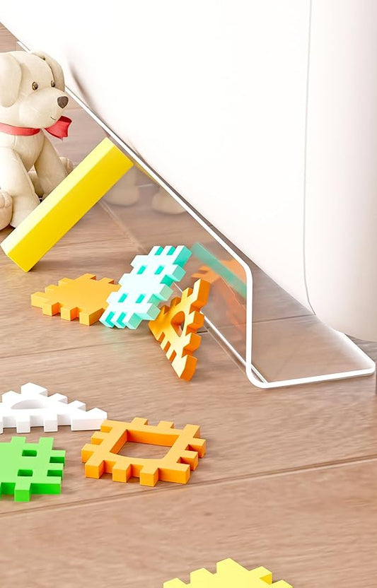 Antimbee Clear Toy Blockers for Under Furniture 1.6 inch 8Pack