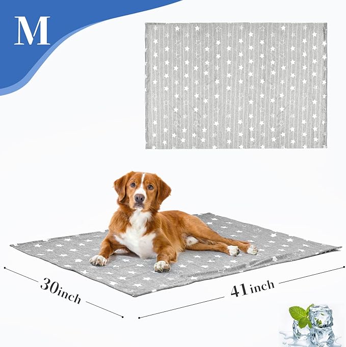 ARGOPET Dog Cooling Blanket 41 * 30inch Lightweight