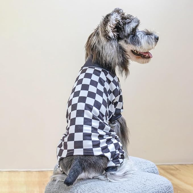 CuteBone Turtleneck Dog Pajamas Pet Clothes Thermal Dralon Onesie Cashmere High-Necked Puppy Pjs Coat GP01S