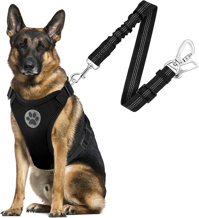 SlowTon Dog Seat Belt Harness for Car