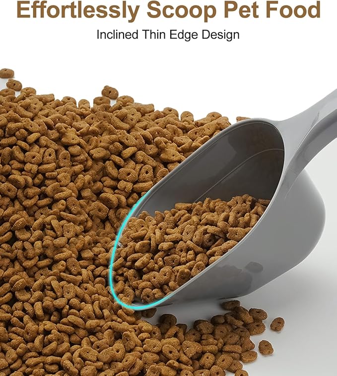 3 Pack Dog Food Scoop Set 1 Cup