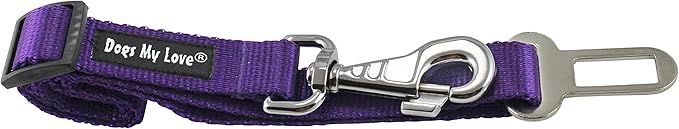 Dogs My Love Adjustable 15"-25 Long Leash Car 1" Wide