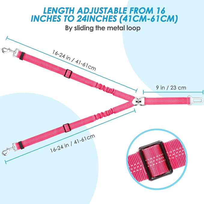 SlowTon Dog Seat Belt