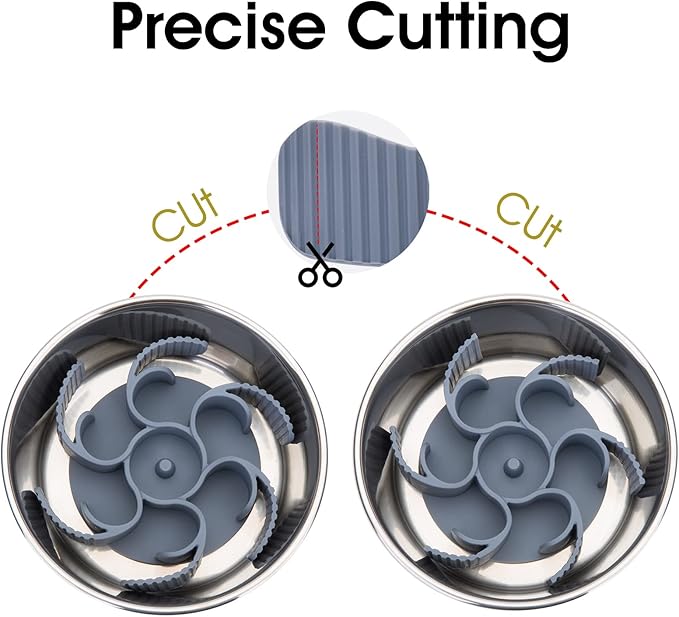 Slow Feeder Dog Bowls Insert [36 Octopus Suction