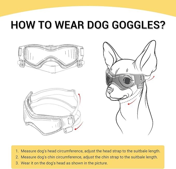 Cool Dog Goggles Small Breed