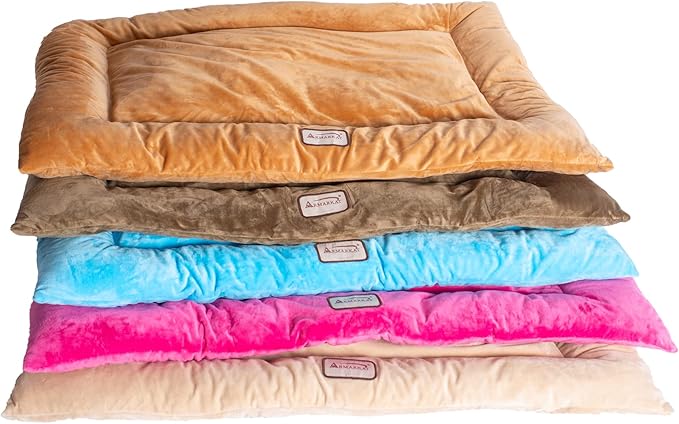 Armarkat Pet Bed Mat 27-Inch by 19-Inch by 2.5-Inch M01-Medium M01CZS-M)