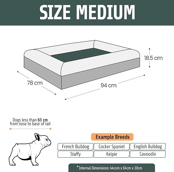 Dazy Dog Cover Orthopedic Bed