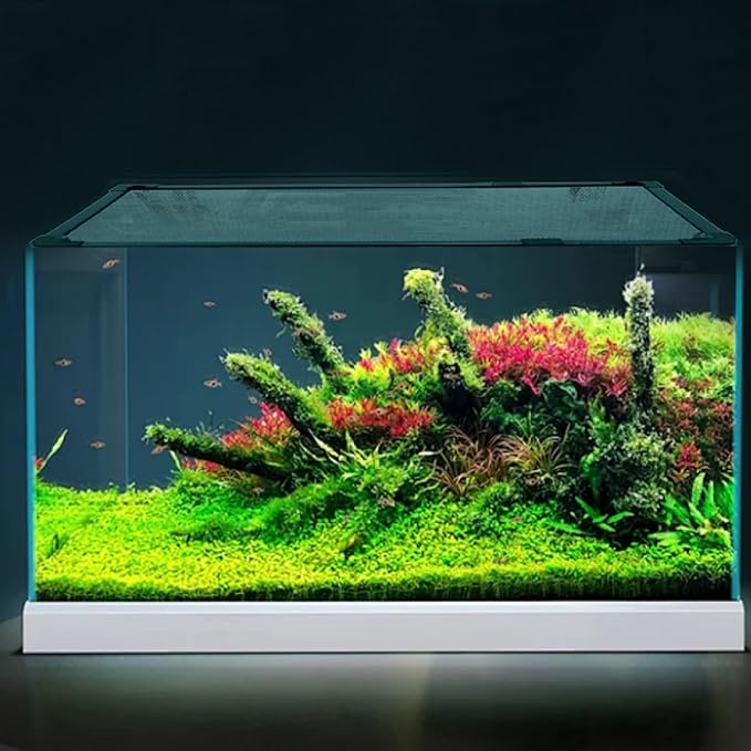 Magnetic Fish Tank Lid Cover DIY Anti-Jumping Net 35"*19"