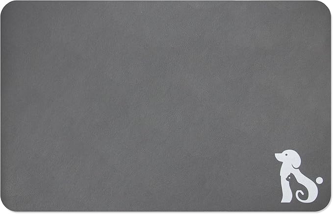 YCT Dog Food Feeding Mat Logo,24 x 16.9 inches,
