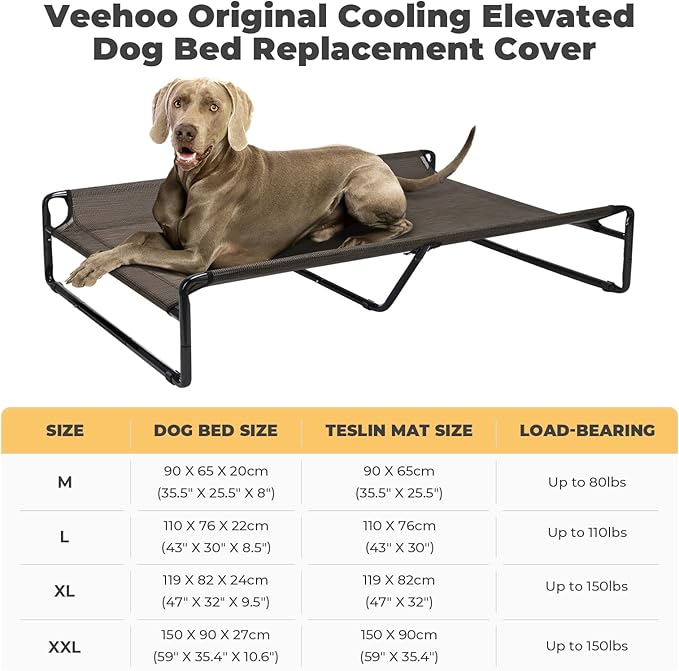 Veehoo Dog Bed Replacement Cover for CWC2201